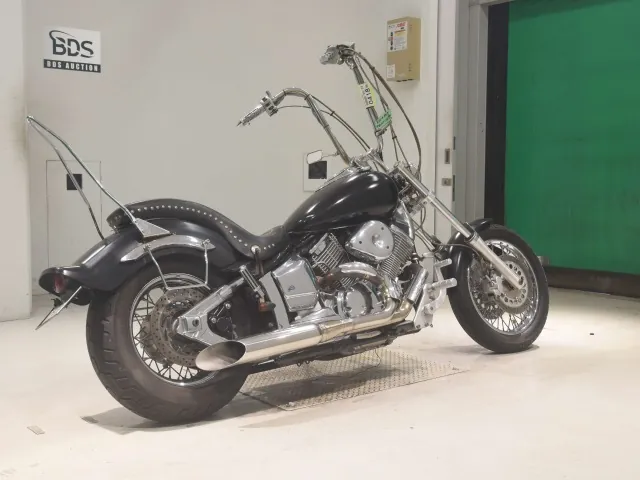 Yamaha Dragstar 1100 2003, matt black, фото 5