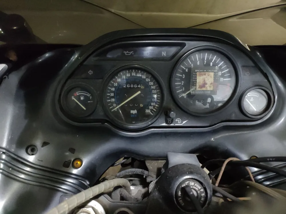 Kawasaki ZZ-R1100 1994, чёрный, фото 5