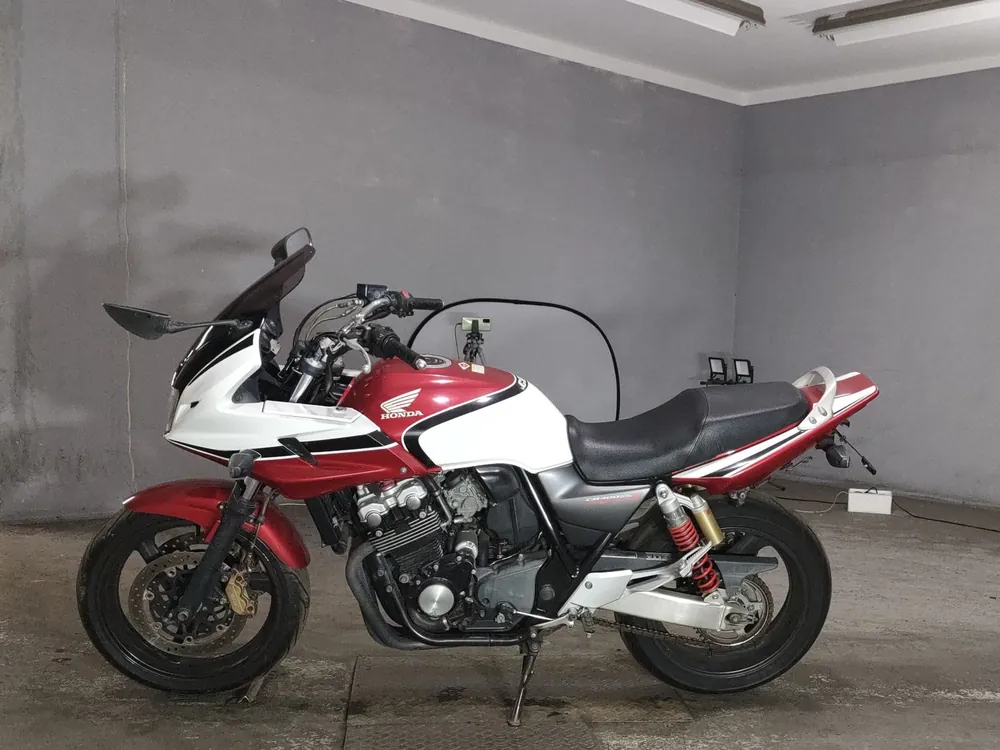Honda CB400 Super Four 2007, white / red, фото 2