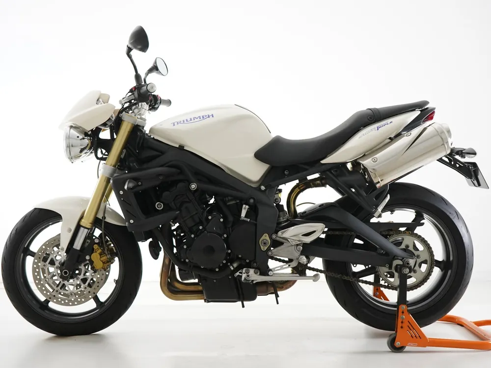 Triumph Street Triple 2009, белый, фото 2
