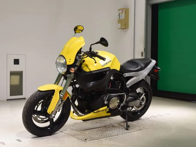 Buell X1 Lightning 1999, жёлтый, фото 4