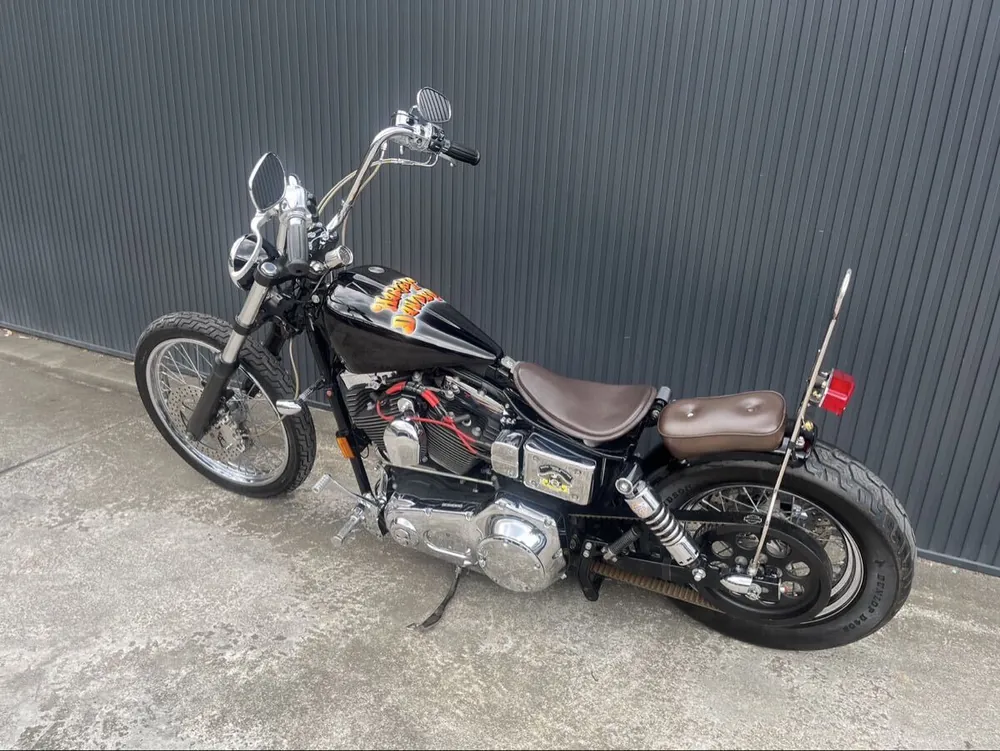 Harley-Davidson FXDWG из Японии, фото 9