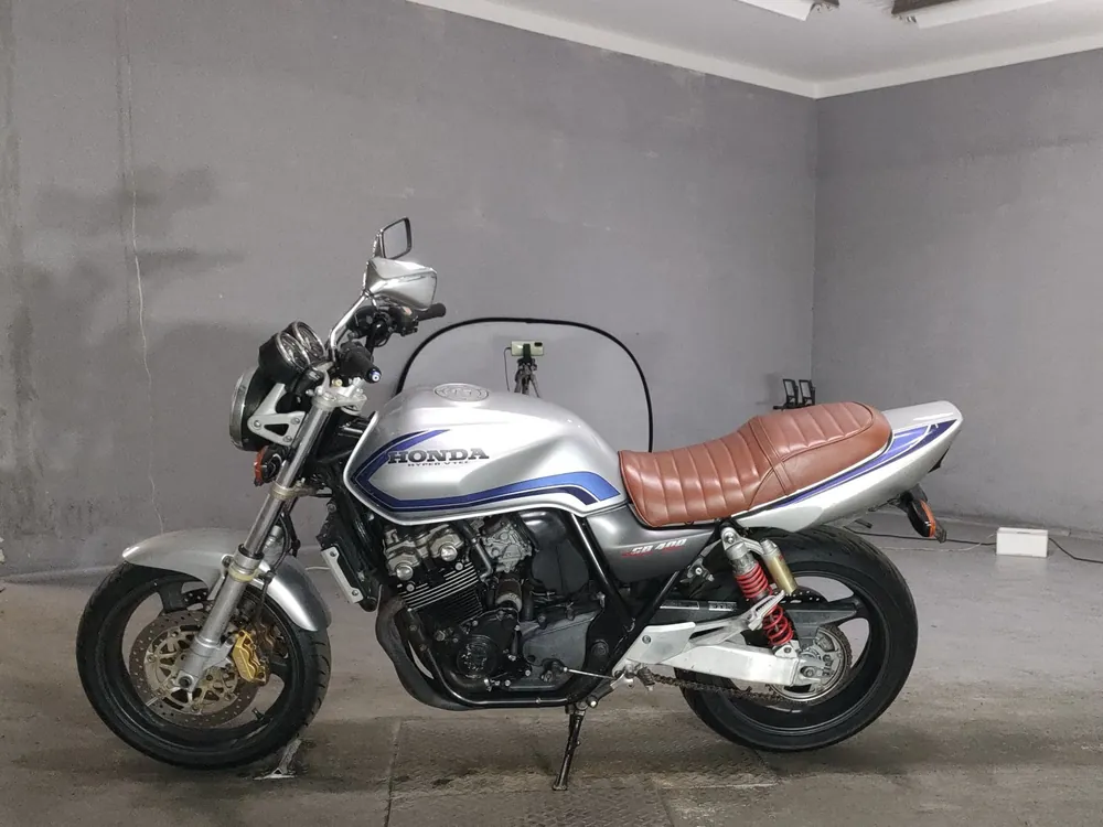 Honda CB400 Super Four 1999, серебристый, фото 2