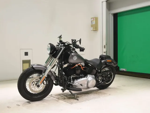Harley-Davidson FLS1580 2014, black | gray, фото 4