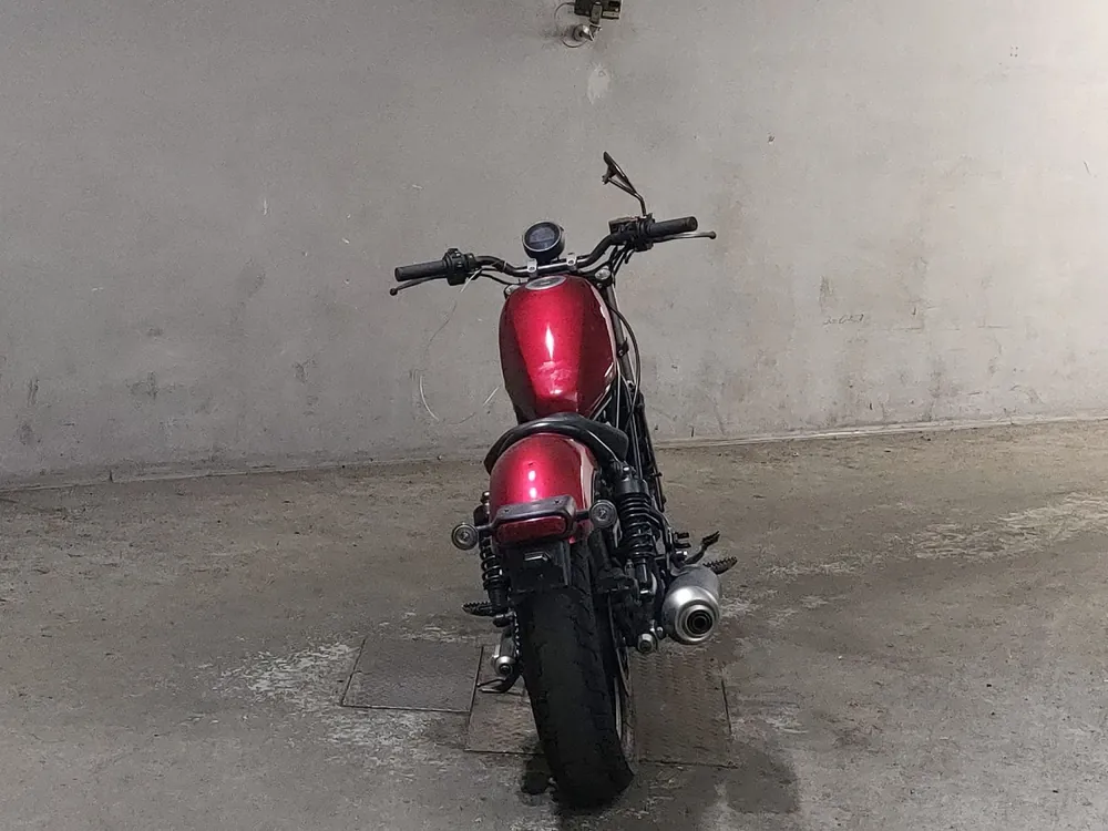 Honda Rebel 250, красный, фото 4