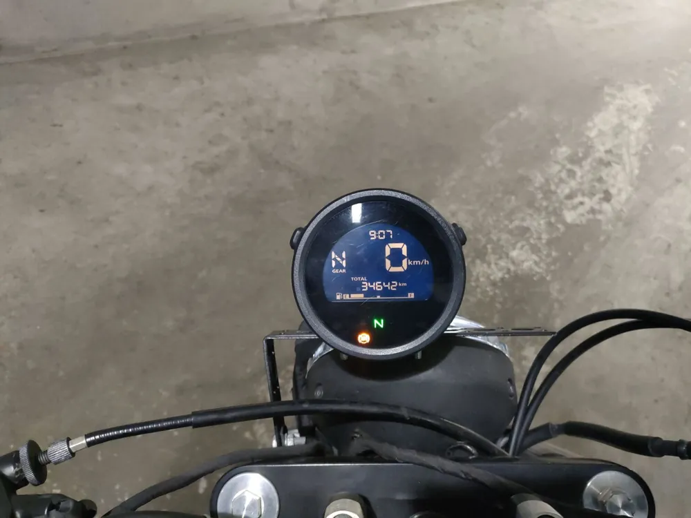 Honda Rebel 250, красный, фото 5