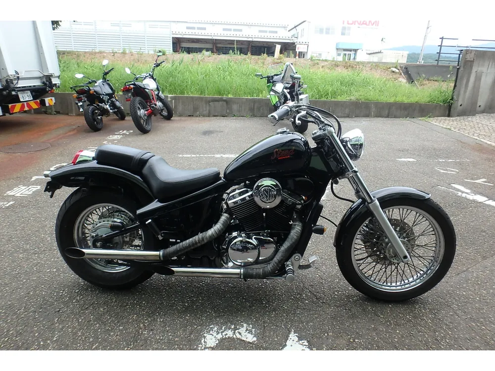 Honda Steed 400 2000, чёрный, фото 10