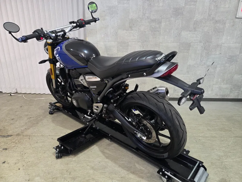 Triumph Speed 400 2024, синий, фото 7