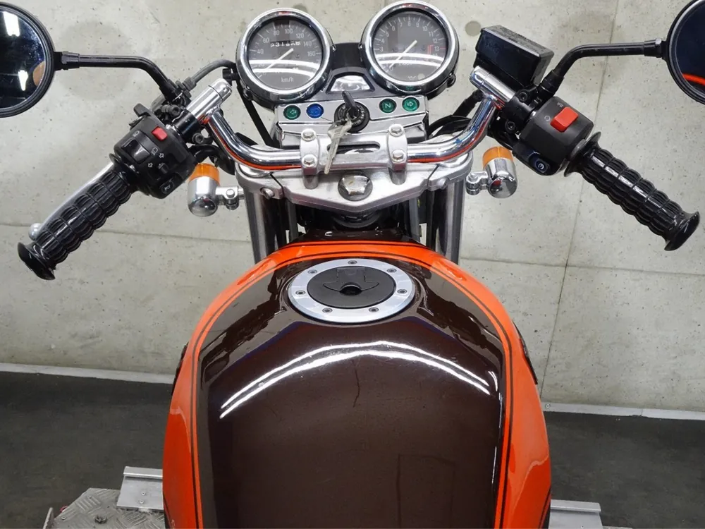 Kawasaki Zephyr 400 2010, красный, фото 3