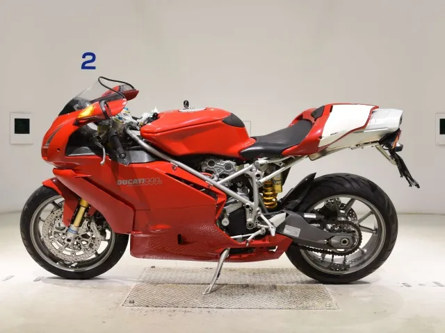 Ducati 999S 2003, white | red, фото 2