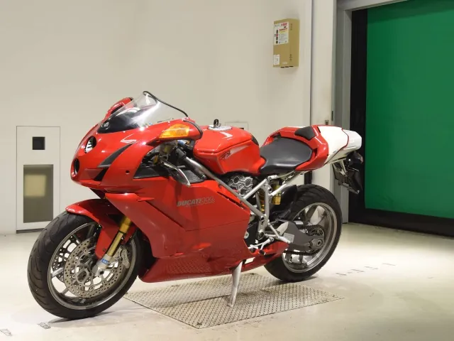 Ducati 999S 2003, white | red, фото 4