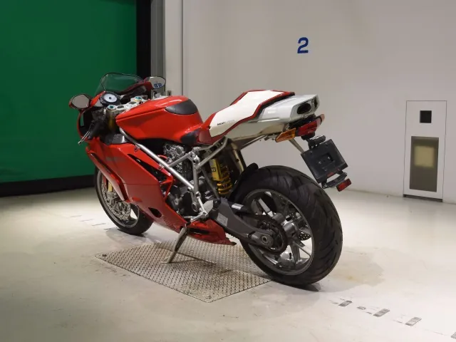 Ducati 999S 2003, white | red, фото 6