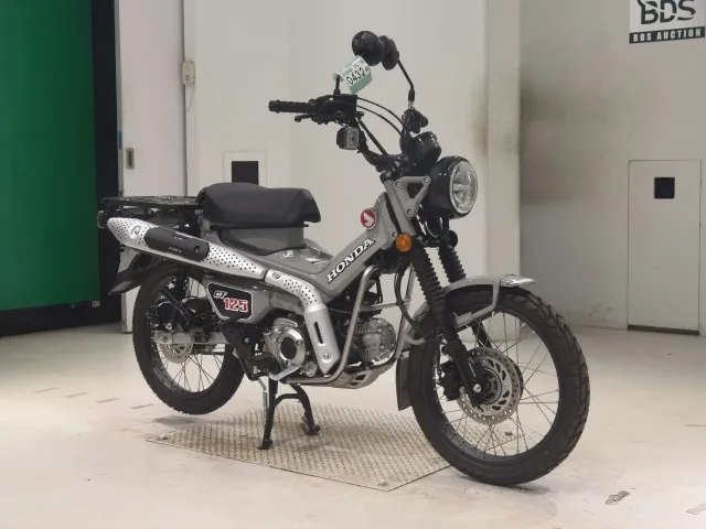 Honda CT125 Hunter Cub, серый, фото 3