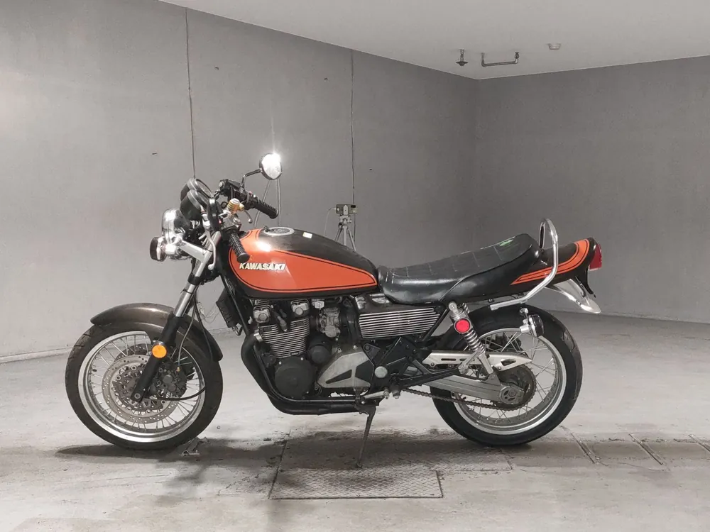 Kawasaki Zephyr 400 1990, orange / light brown, фото 2