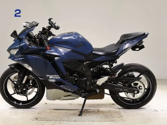 Kawasaki Ninja ZX-25R, navy blue, фото 2
