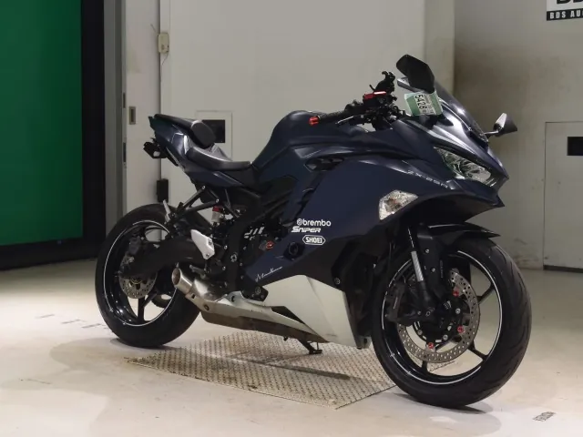 Kawasaki Ninja ZX-25R, navy blue, фото 3