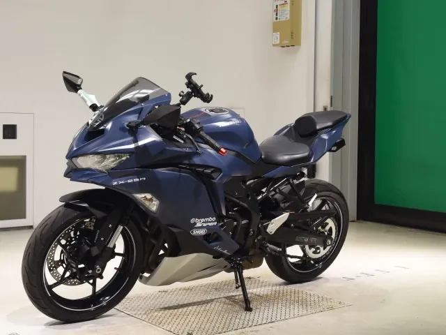 Kawasaki Ninja ZX-25R, navy blue, фото 4