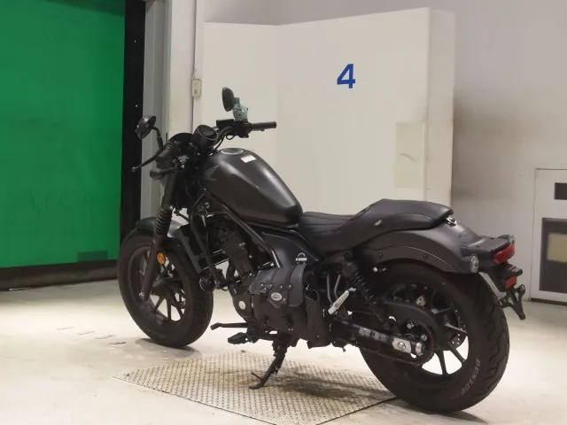 Honda Rebel 250, чёрный, фото 6