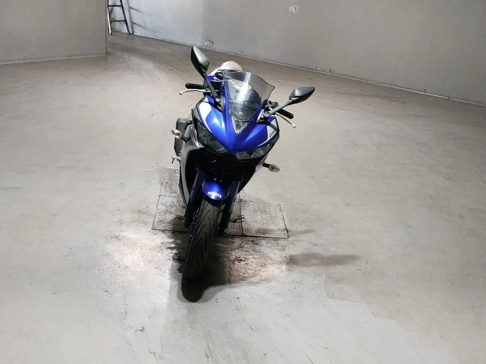 Yamaha YZF-R25, silver / blue, фото 3