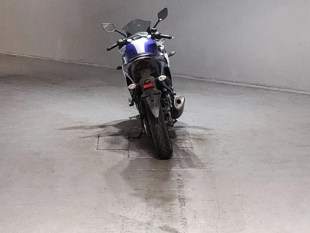 Yamaha YZF-R25, silver / blue, фото 4