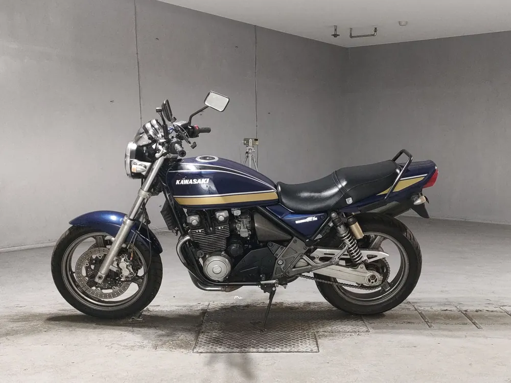 Kawasaki Zephyr 400 2000, синий, фото 2