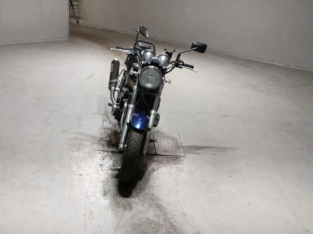 Kawasaki Zephyr 400 2000, синий, фото 3