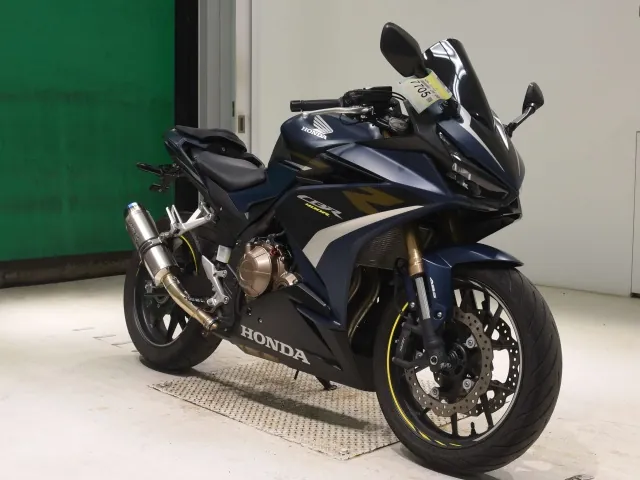 Honda CB400X 2022, navy blue, фото 3