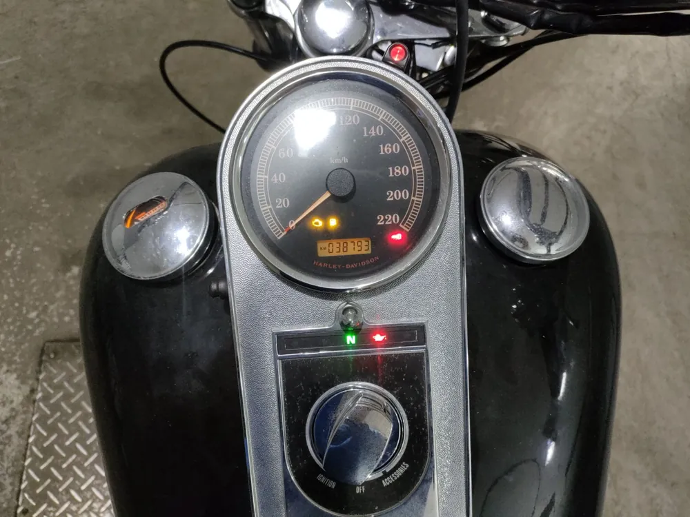 Harley-Davidson FXSTC1580 2007, чёрный, фото 5
