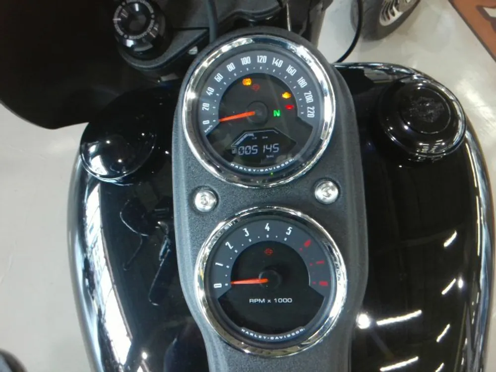 Harley-Davidson FXLRS 2021, чёрный, фото 3