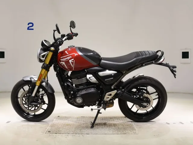 Triumph Speed 400 2024, red | black, фото 2