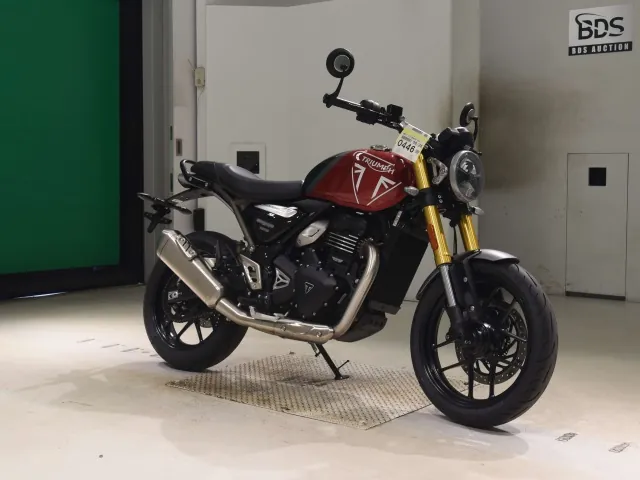 Triumph Speed 400 2024, red | black, фото 3