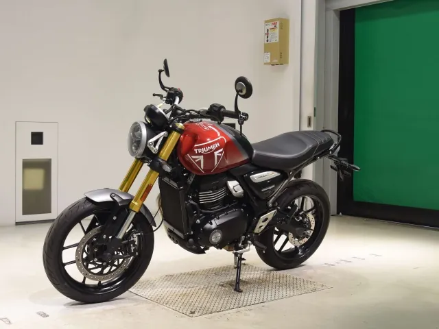 Triumph Speed 400 2024, red | black, фото 4