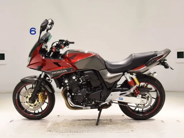 Honda CB400SB 2017, red | gunmetal, фото 2