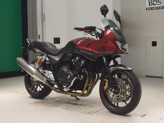 Honda CB400SB 2017, red | gunmetal, фото 3