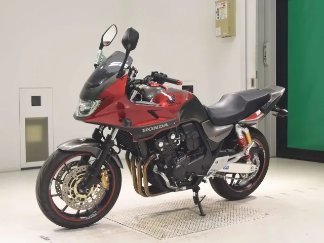 Honda CB400SB 2017, red | gunmetal, фото 4