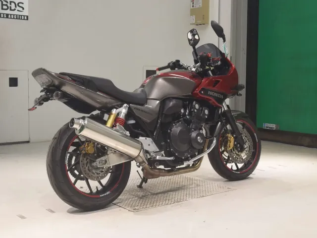 Honda CB400SB 2017, red | gunmetal, фото 5