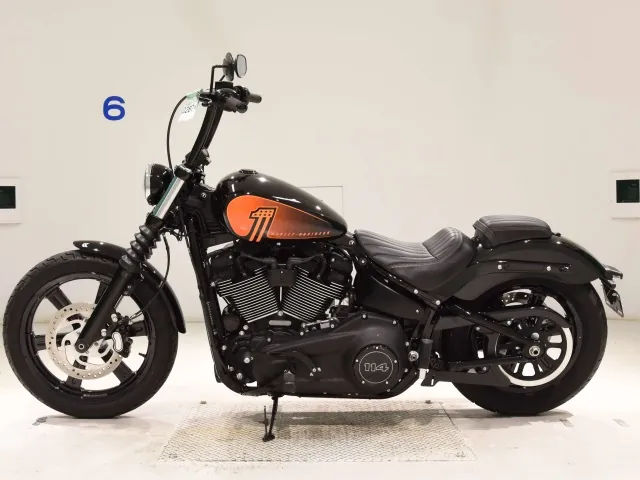 Harley-Davidson FXBBS1870 2022, black | orange, фото 2