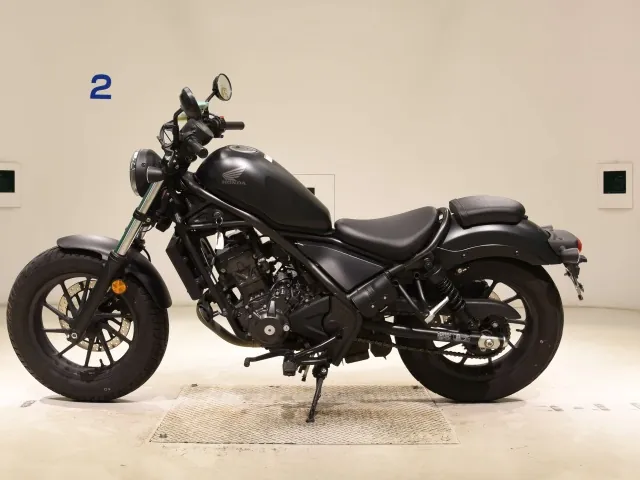 Honda Rebel 250, matt black, фото 2