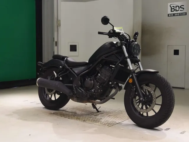 Honda Rebel 250, matt black, фото 3
