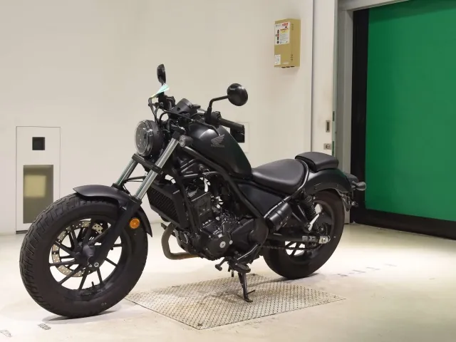 Honda Rebel 250, matt black, фото 4