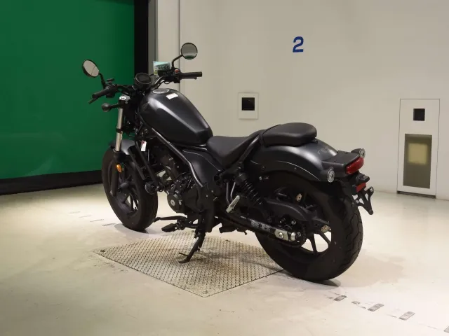 Honda Rebel 250, matt black, фото 6