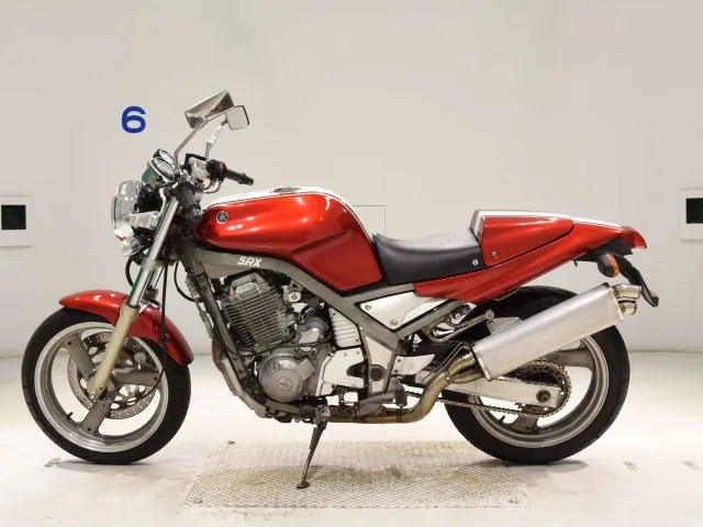 Yamaha SRX600 1994, white | red, фото 2