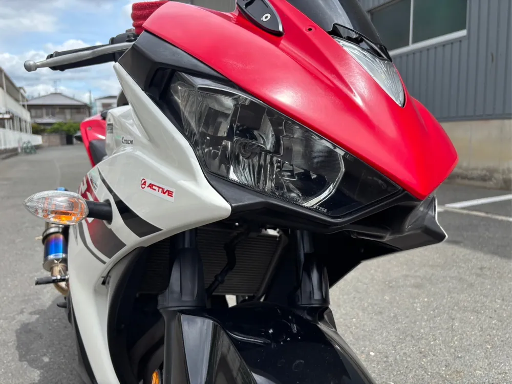 Yamaha MT-03 2015, black / white / red, фото 14