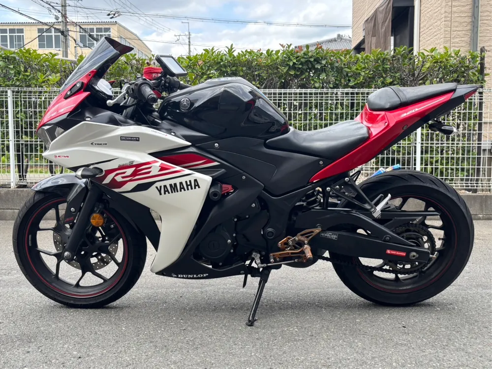 Yamaha MT-03 2015, black / white / red, фото 17