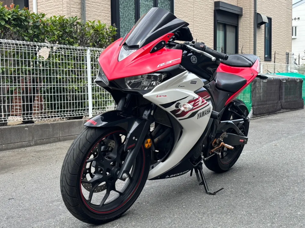 Yamaha MT-03 2015, black / white / red, фото 7