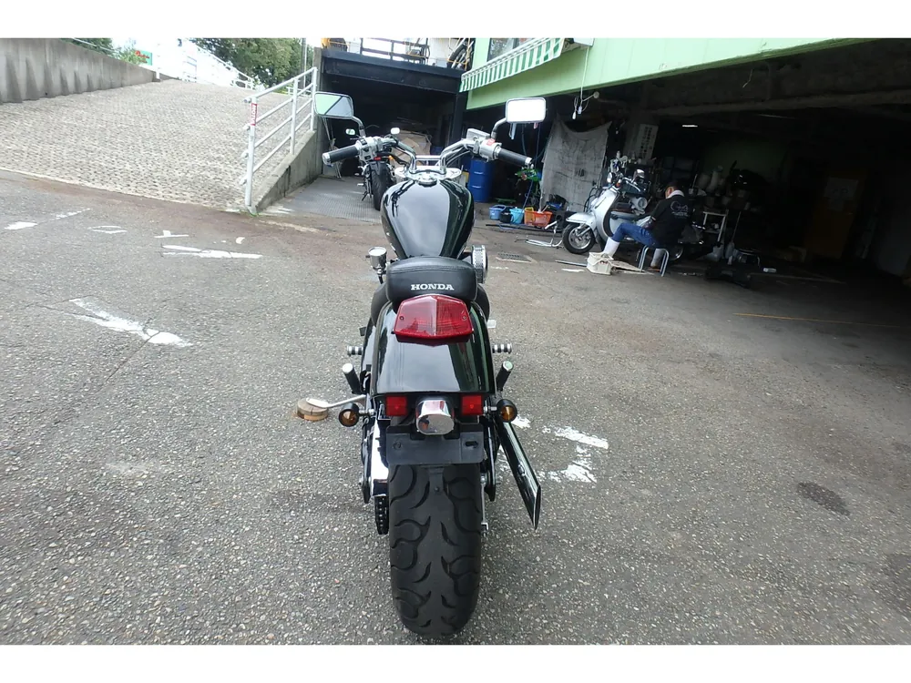 Honda Steed 400 2000, чёрный, фото 14