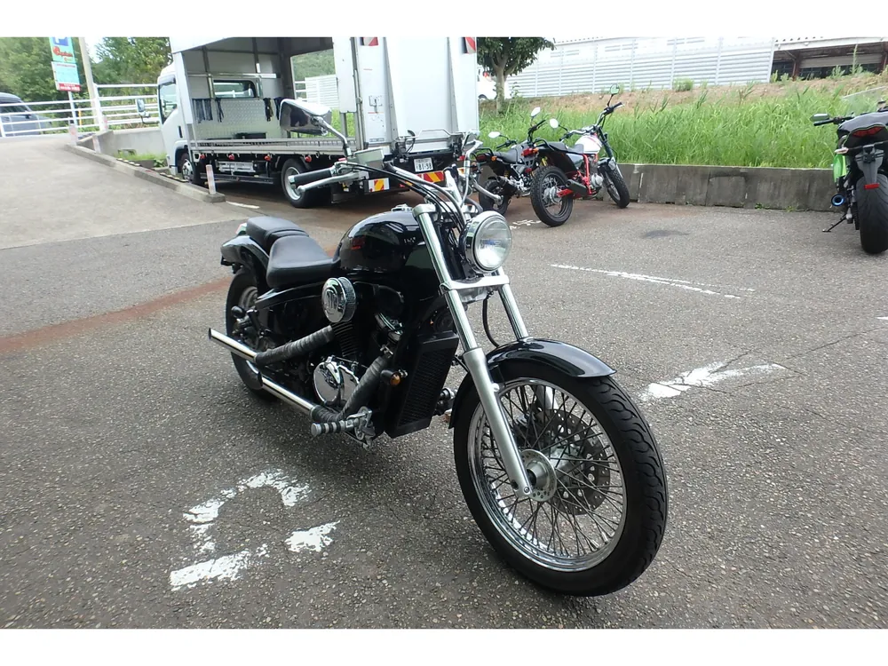 Honda Steed 400 2000, чёрный, фото 15
