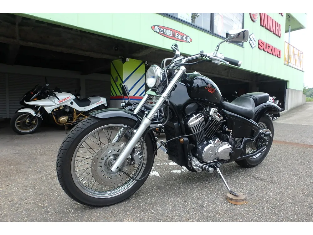 Honda Steed 400 2000, чёрный, фото 17