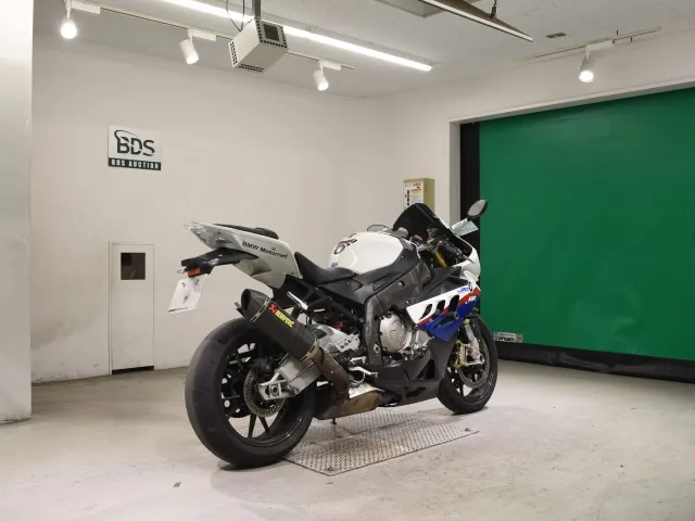 BMW S1000Rr 2010, white | red | blue, фото 5