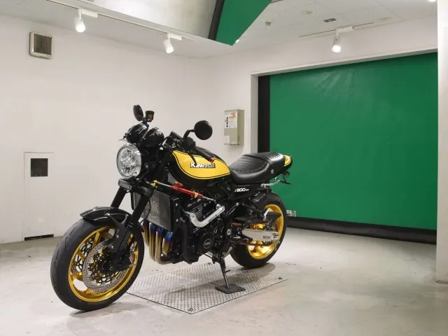 Kawasaki Z900RS 2023, black | yellow, фото 4